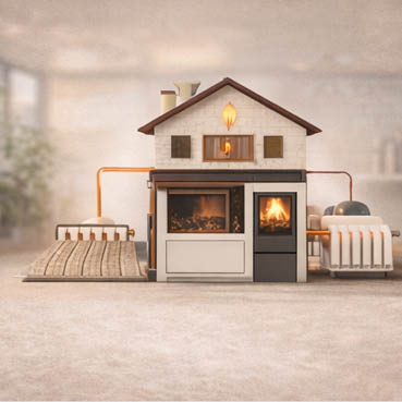 Peut-on chauffer toute une maison avec un poêle à bois ?